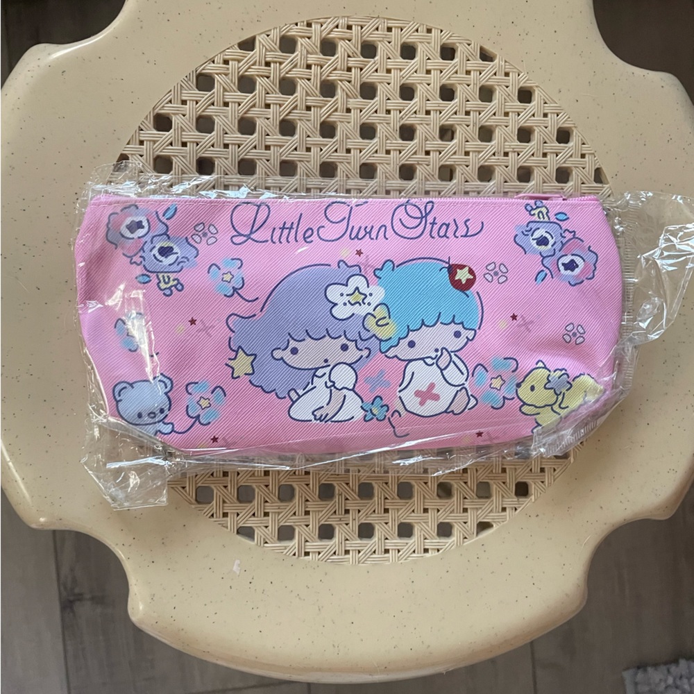 Sanrio twin stars pencil case